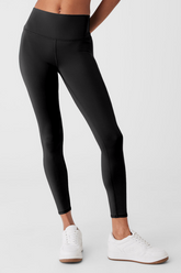 7/8 High-Waist Airlift Legging - Black